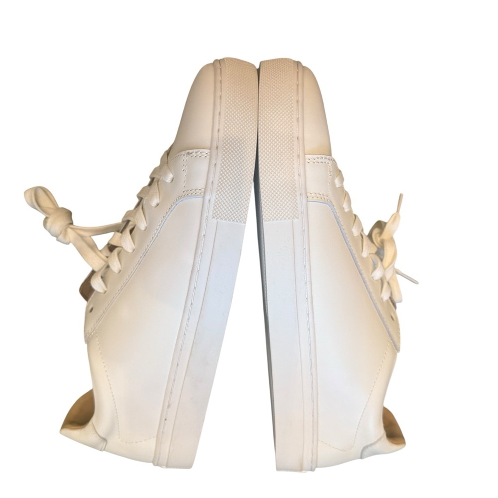 Quince Leather Everyday Sneakers White Lace Up Sz 10.5 - Picture 4 of 6